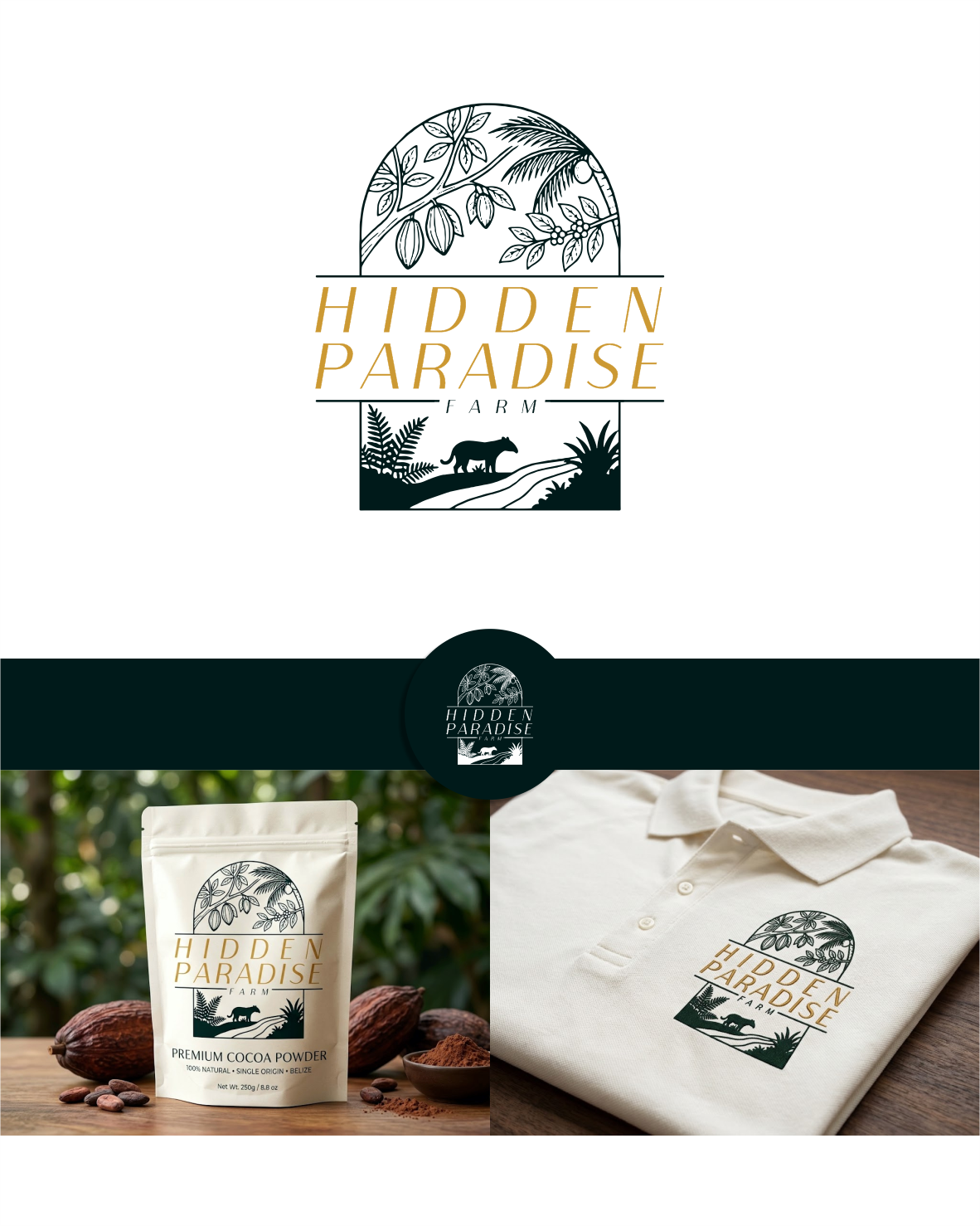 Logo Design by momo57 for Hidden Paradise Farm | Design #37722293