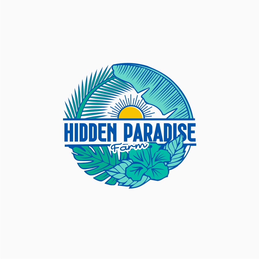 Logo Design by gray mind for Hidden Paradise Farm | Design #37714767