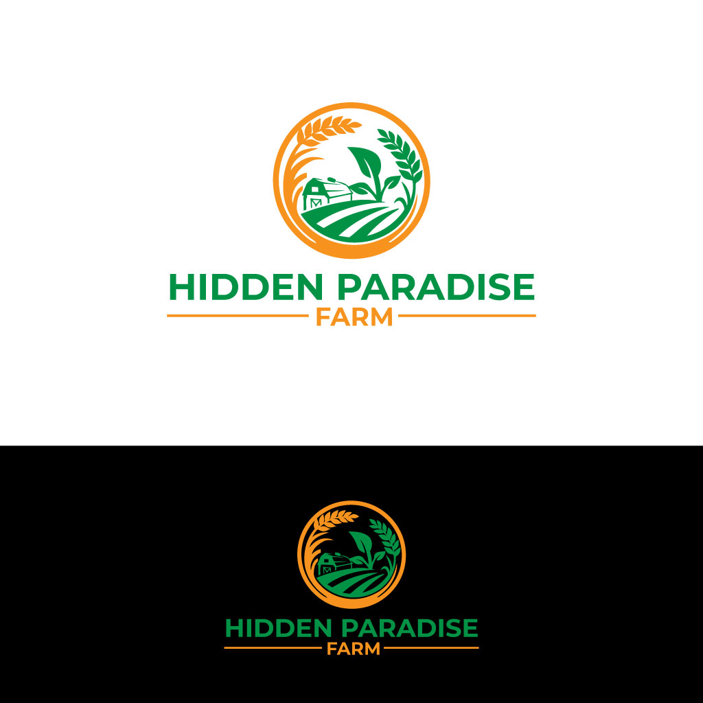 Logo Design by tariksamir for Hidden Paradise Farm | Design #37729357