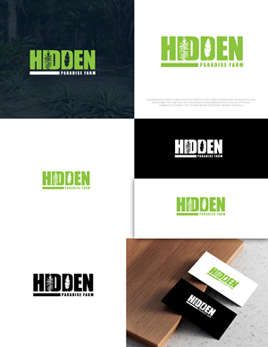 Logo Design by zebronicgraphic for Hidden Paradise Farm | Design: #37716546