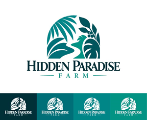 Logo Design by maes3o for Hidden Paradise Farm | Design: #37722410