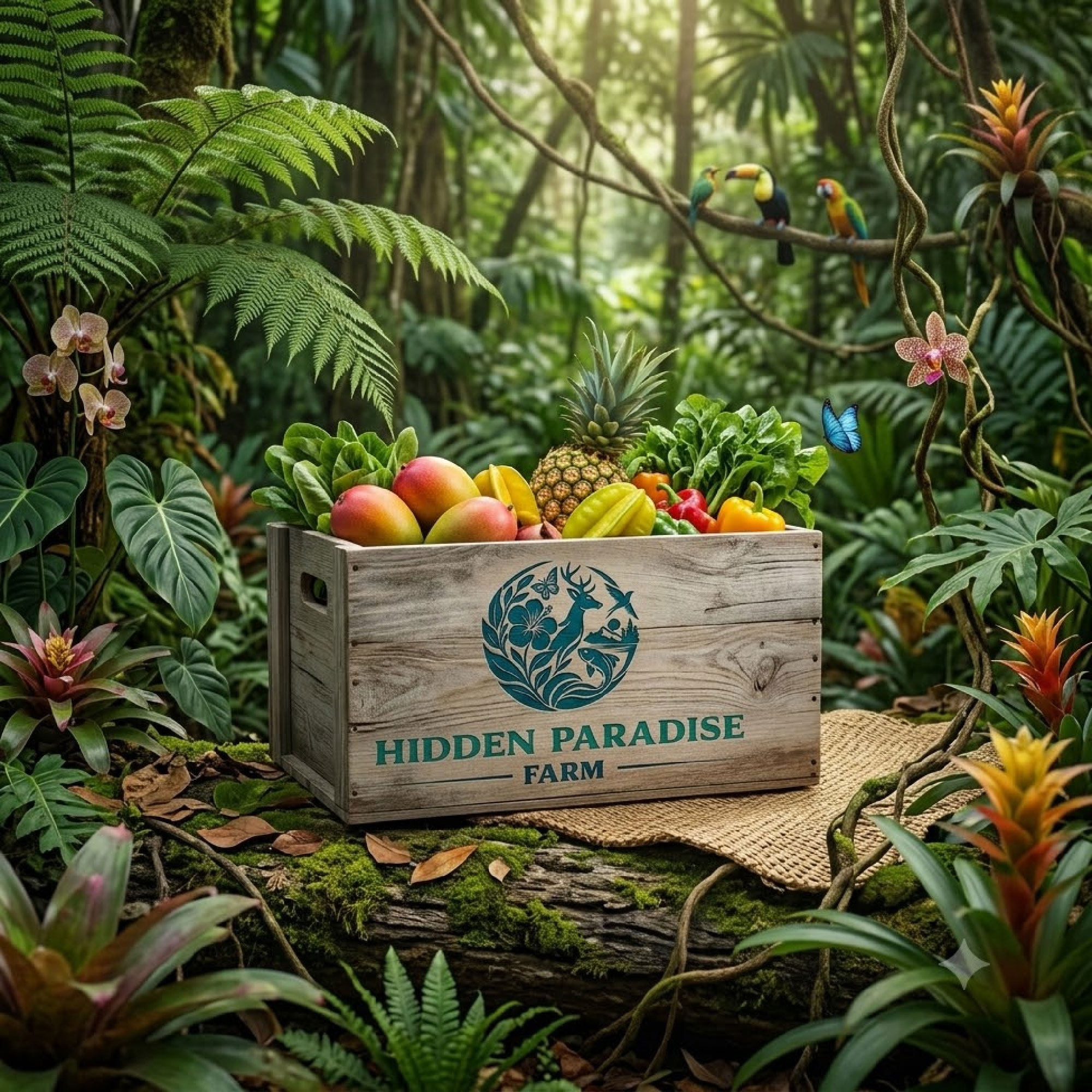 Logo Design by kaushal 05 for Hidden Paradise Farm | Design #37725582