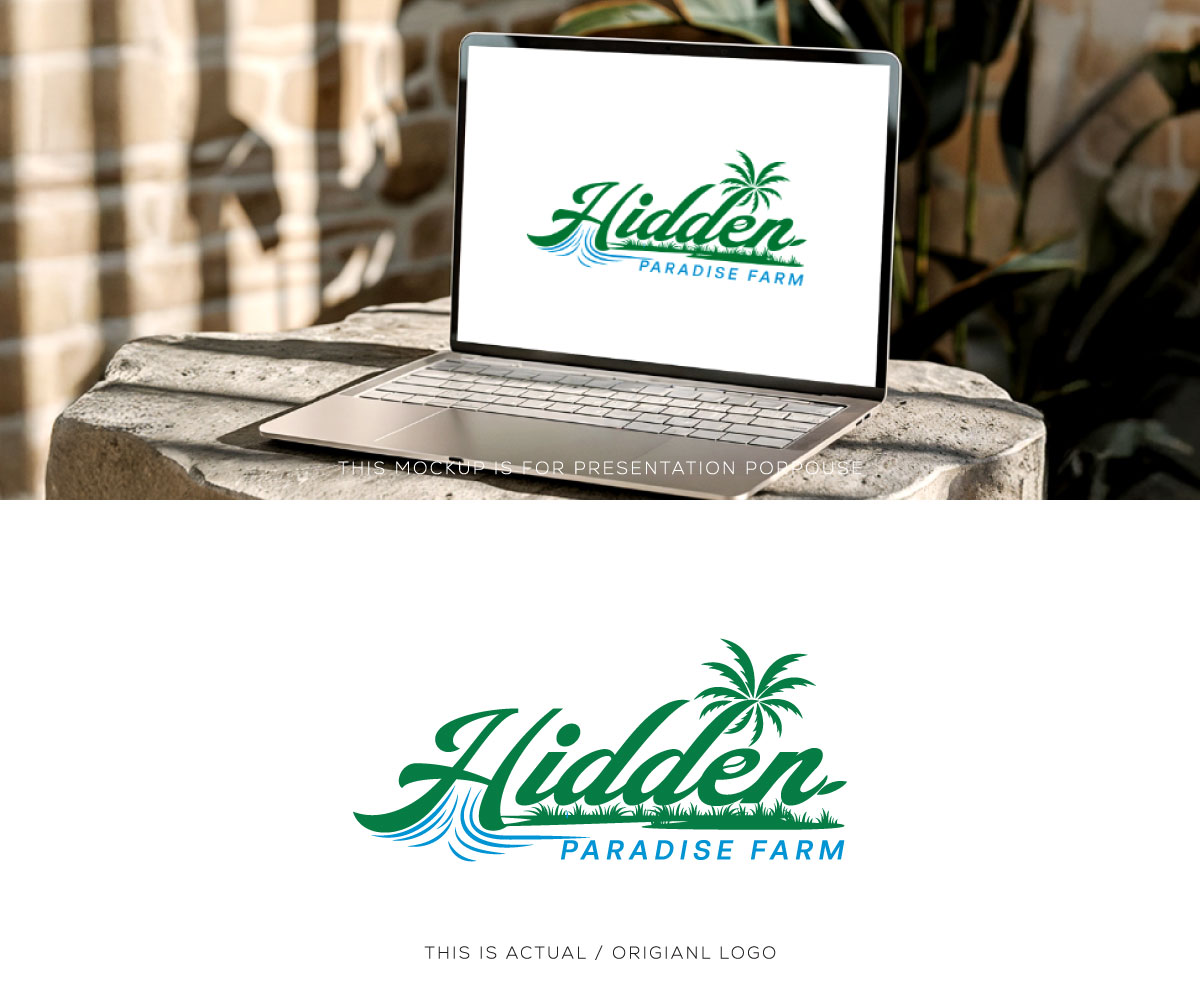 Logo Design by Ansh Design for Hidden Paradise Farm | Design #37716443
