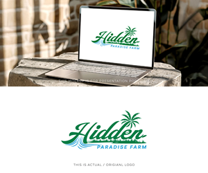 Logo Design by Ansh Design for Hidden Paradise Farm | Design: #37716443