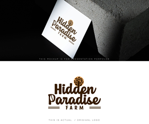 Logo Design by Ansh Design for Hidden Paradise Farm | Design: #37718646