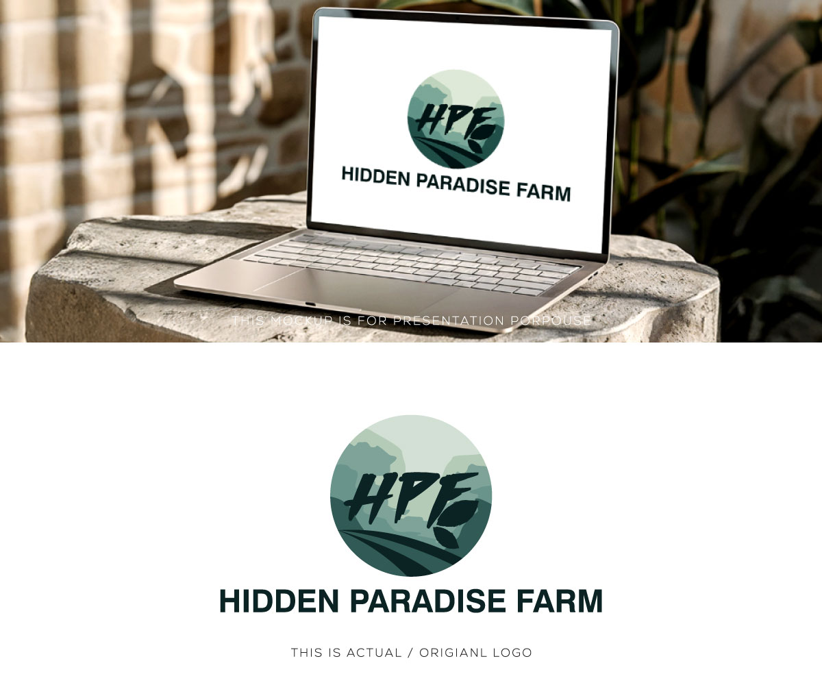 Logo Design by Ansh Design for Hidden Paradise Farm | Design #37718647