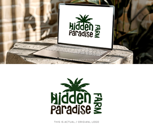 Logo Design by Ansh Design for Hidden Paradise Farm | Design: #37718649