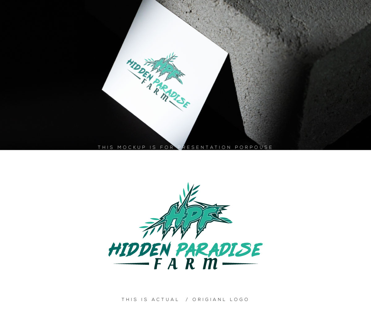 Logo Design by Ansh Design for Hidden Paradise Farm | Design #37722803