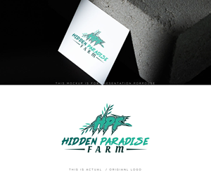 Logo Design by Ansh Design for Hidden Paradise Farm | Design: #37722803