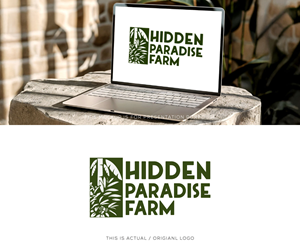Logo Design by Ansh Design for Hidden Paradise Farm | Design: #37722804