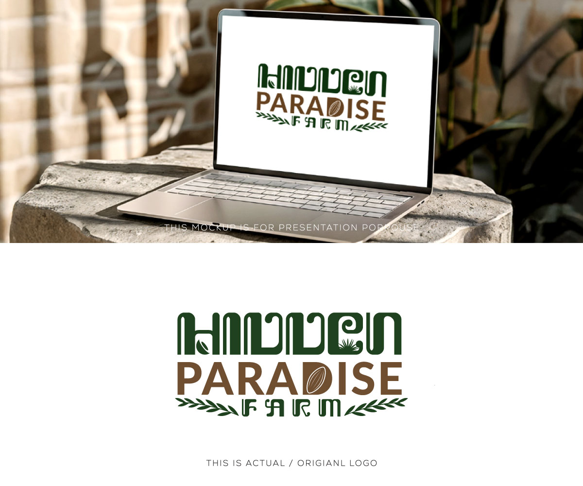Logo Design by Ansh Design for Hidden Paradise Farm | Design #37722805