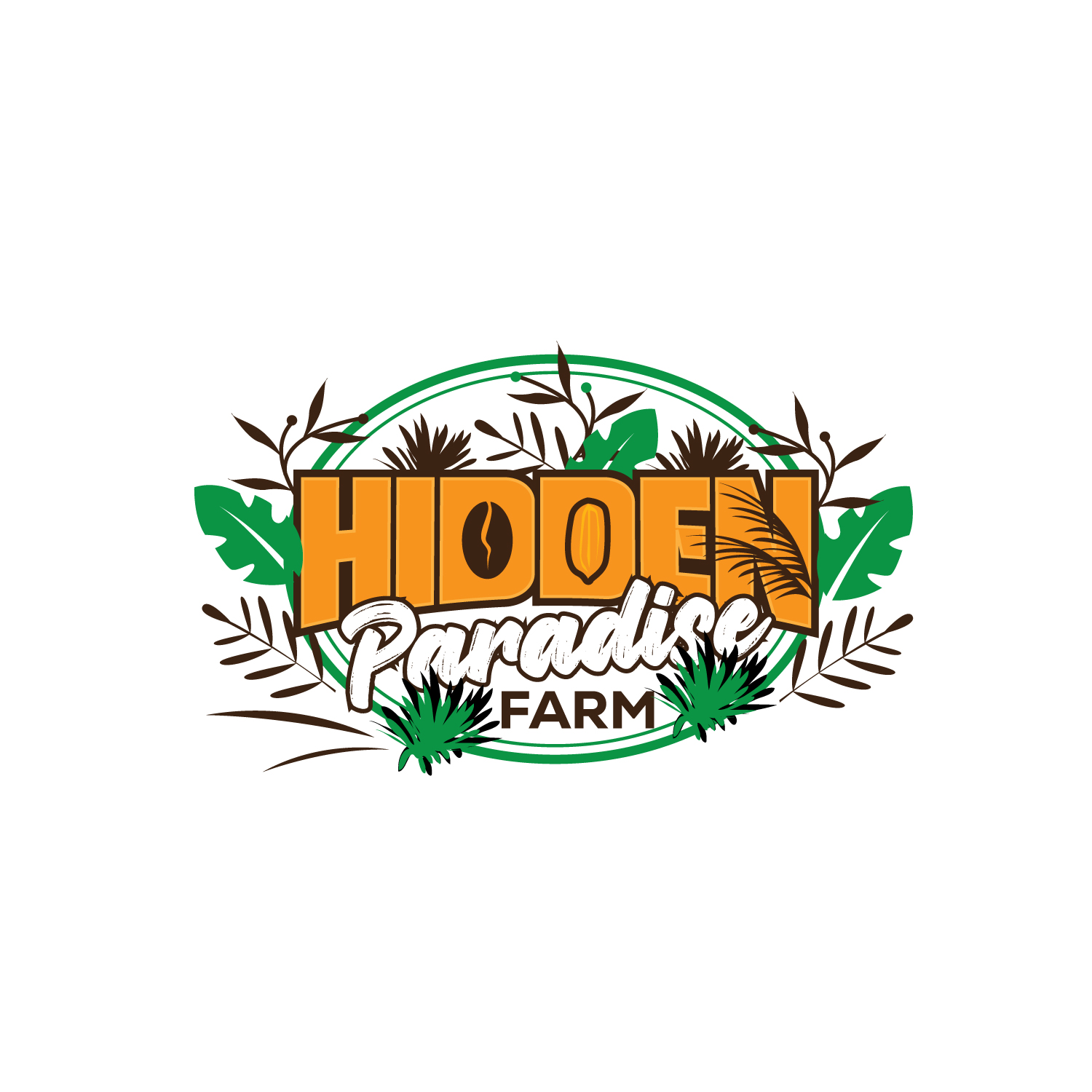 Logo Design by geni for Hidden Paradise Farm | Design #37725157