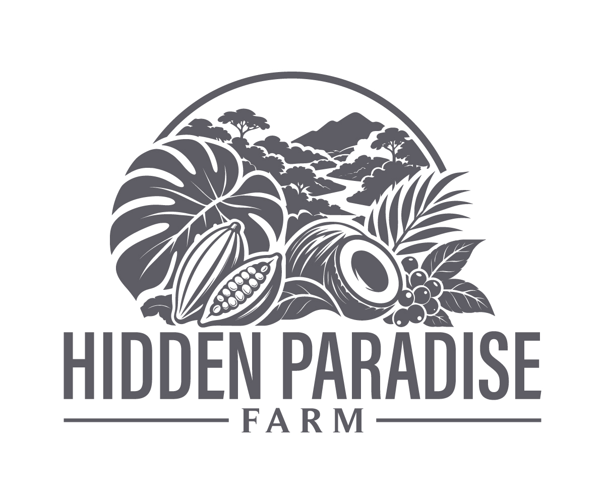 Logo Design by MarkCraft for Hidden Paradise Farm | Design #37718617