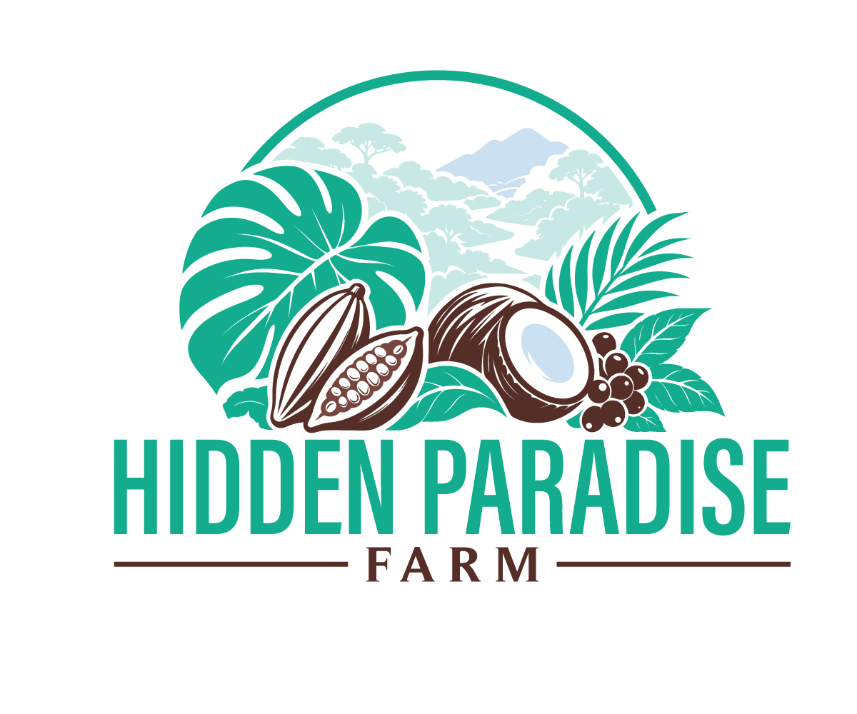 Logo Design by MarkCraft for Hidden Paradise Farm | Design #37718624