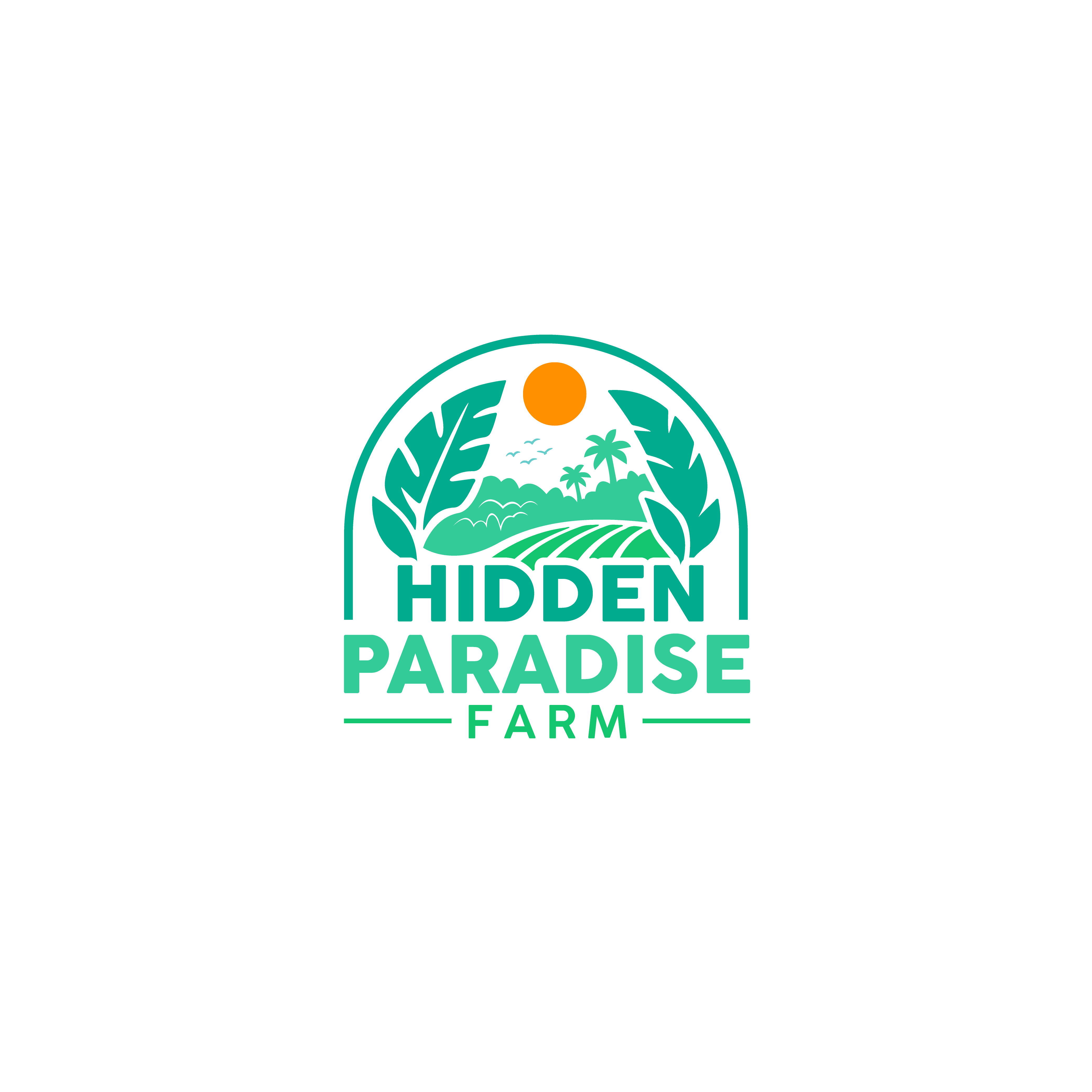 Logo Design by yudhy yoichi for Hidden Paradise Farm | Design #37718285