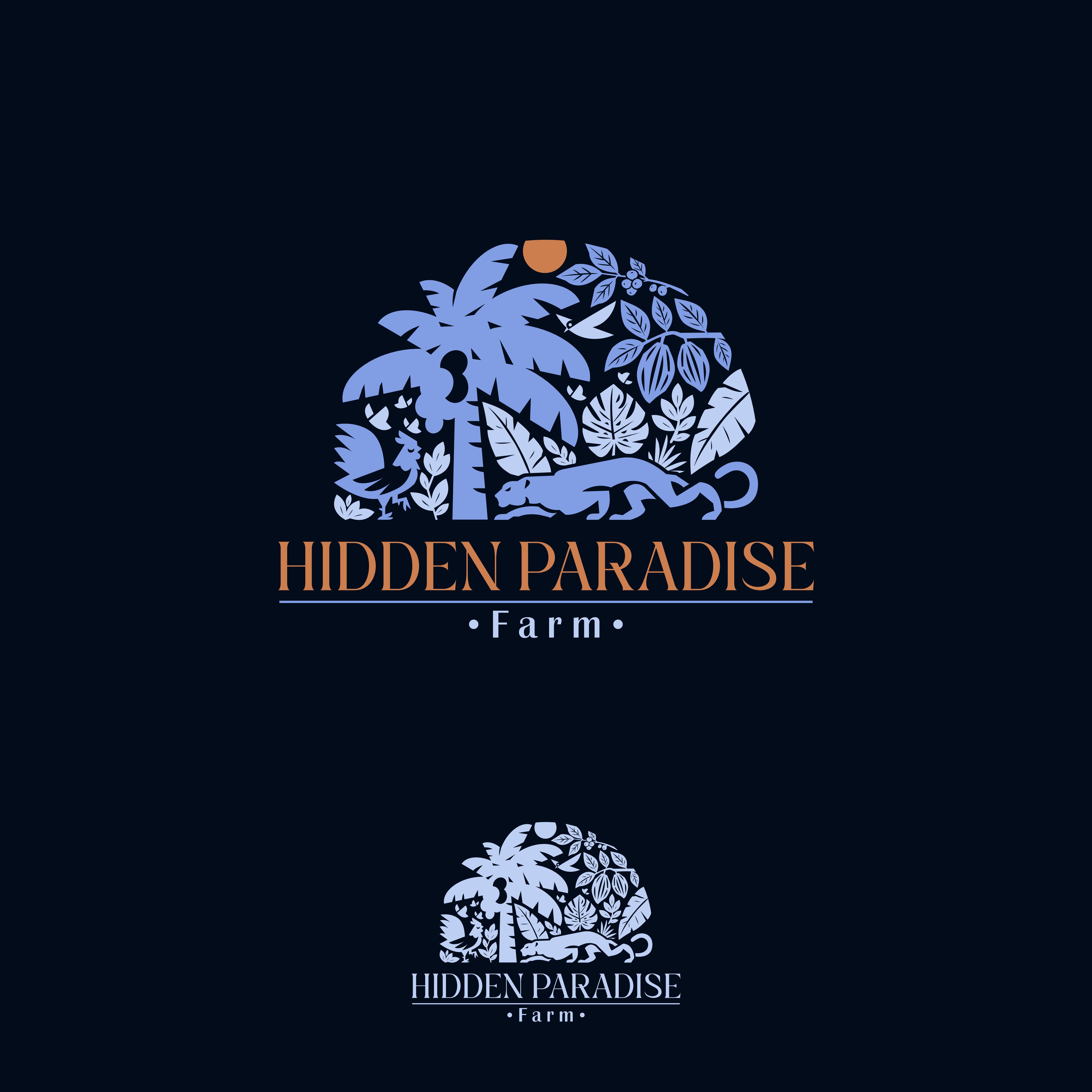 Logo Design by herry 21 for Hidden Paradise Farm | Design #37727479