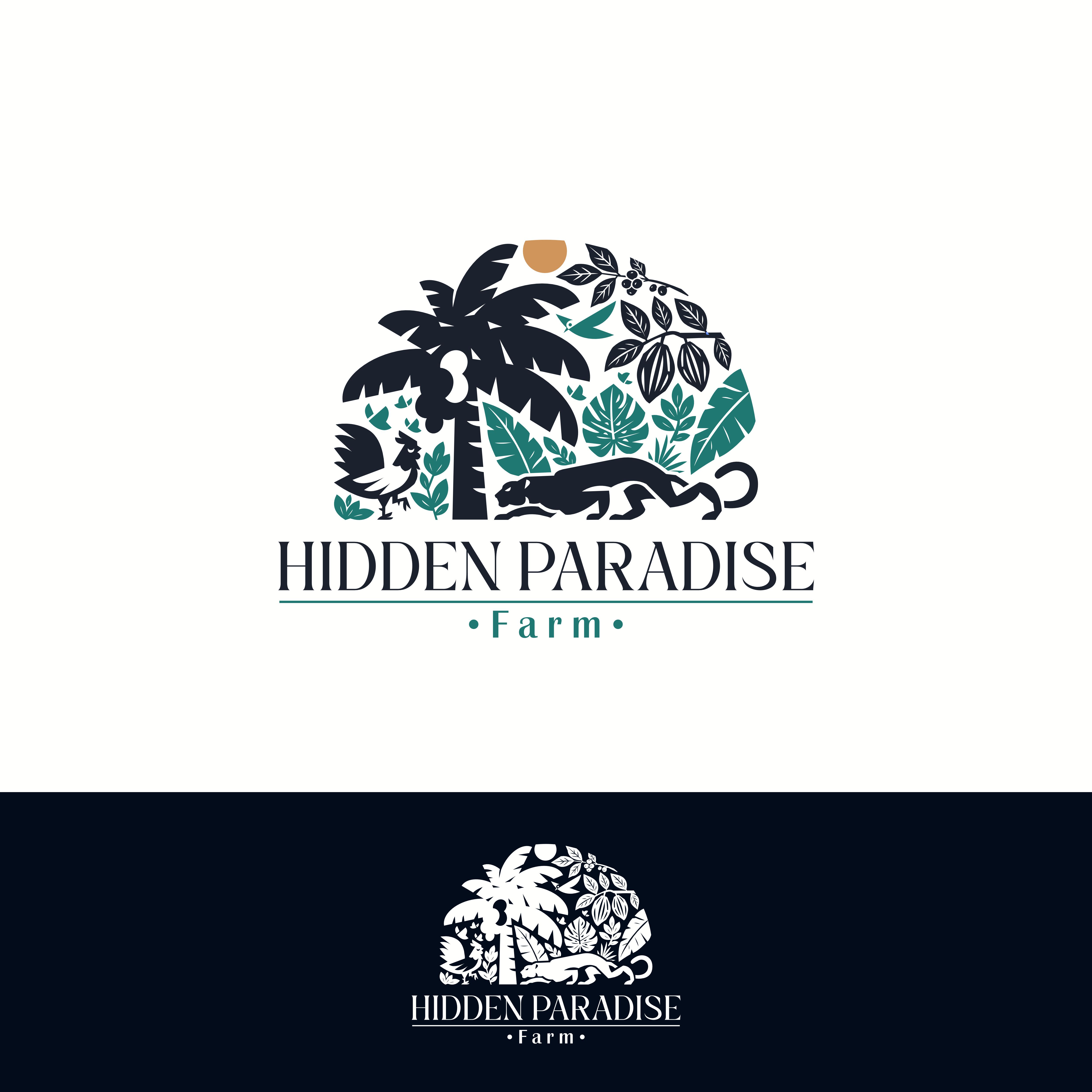 Logo Design by herry 21 for Hidden Paradise Farm | Design #37727503