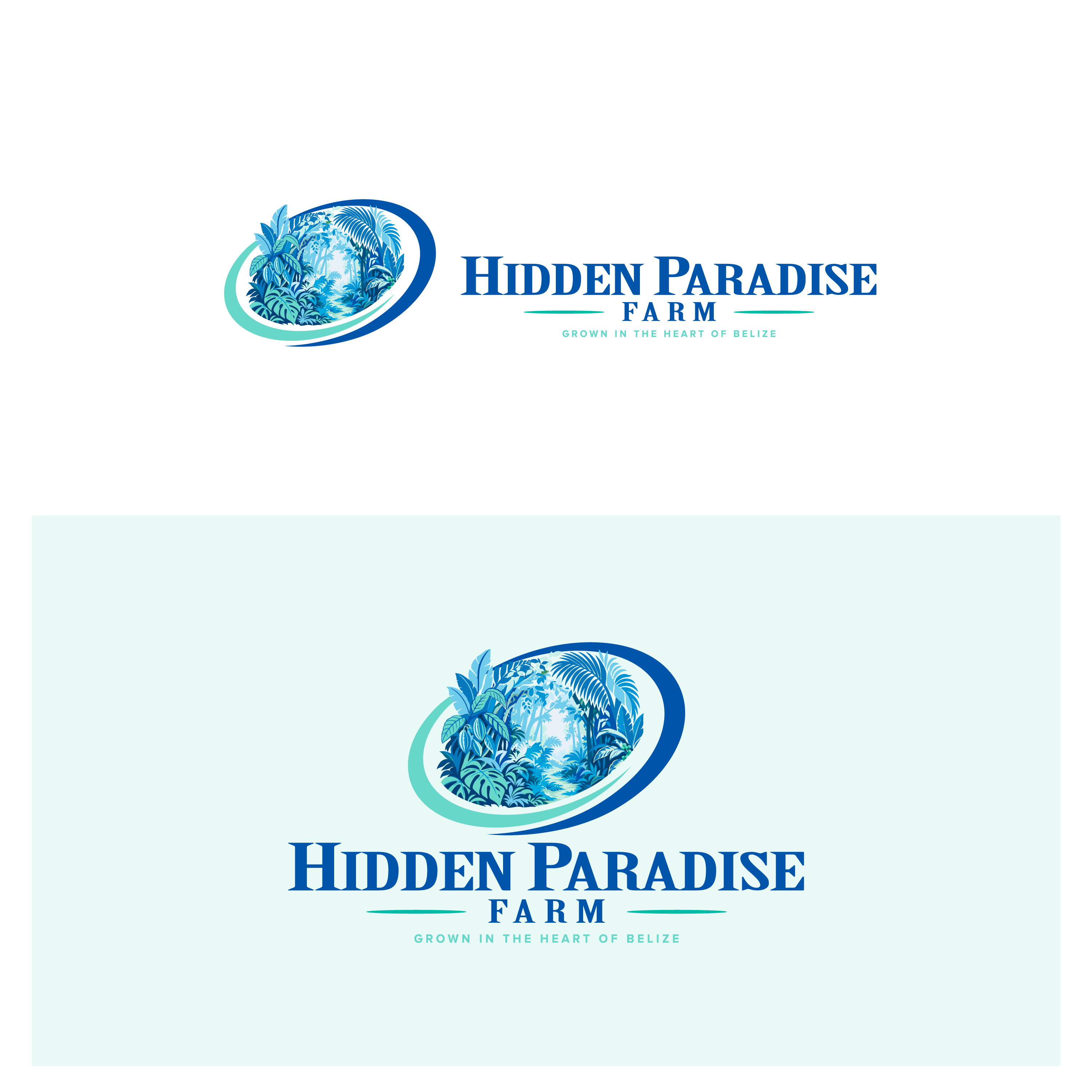 Logo Design by Loie for Hidden Paradise Farm | Design #37718409