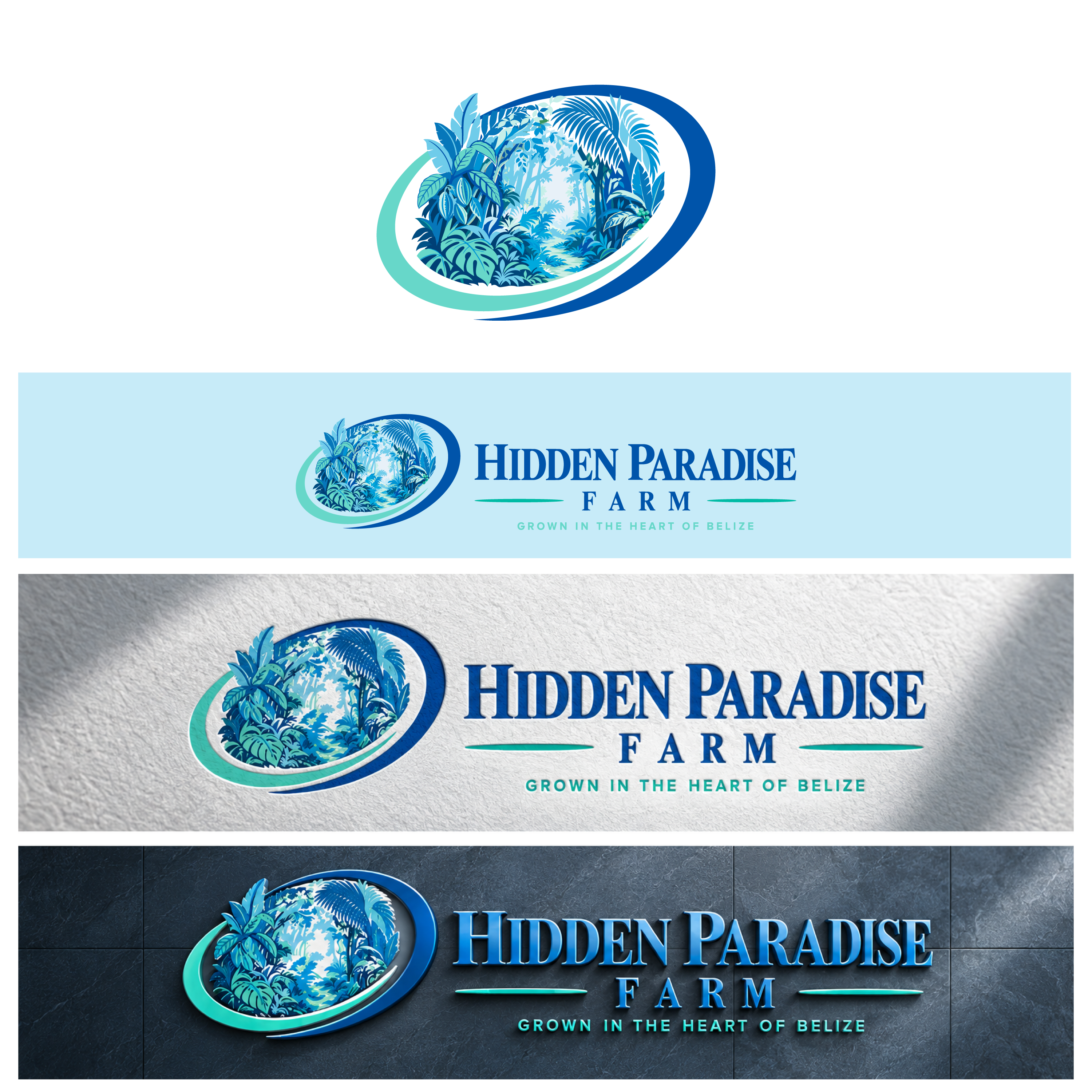 Logo Design by Loie for Hidden Paradise Farm | Design #37718468
