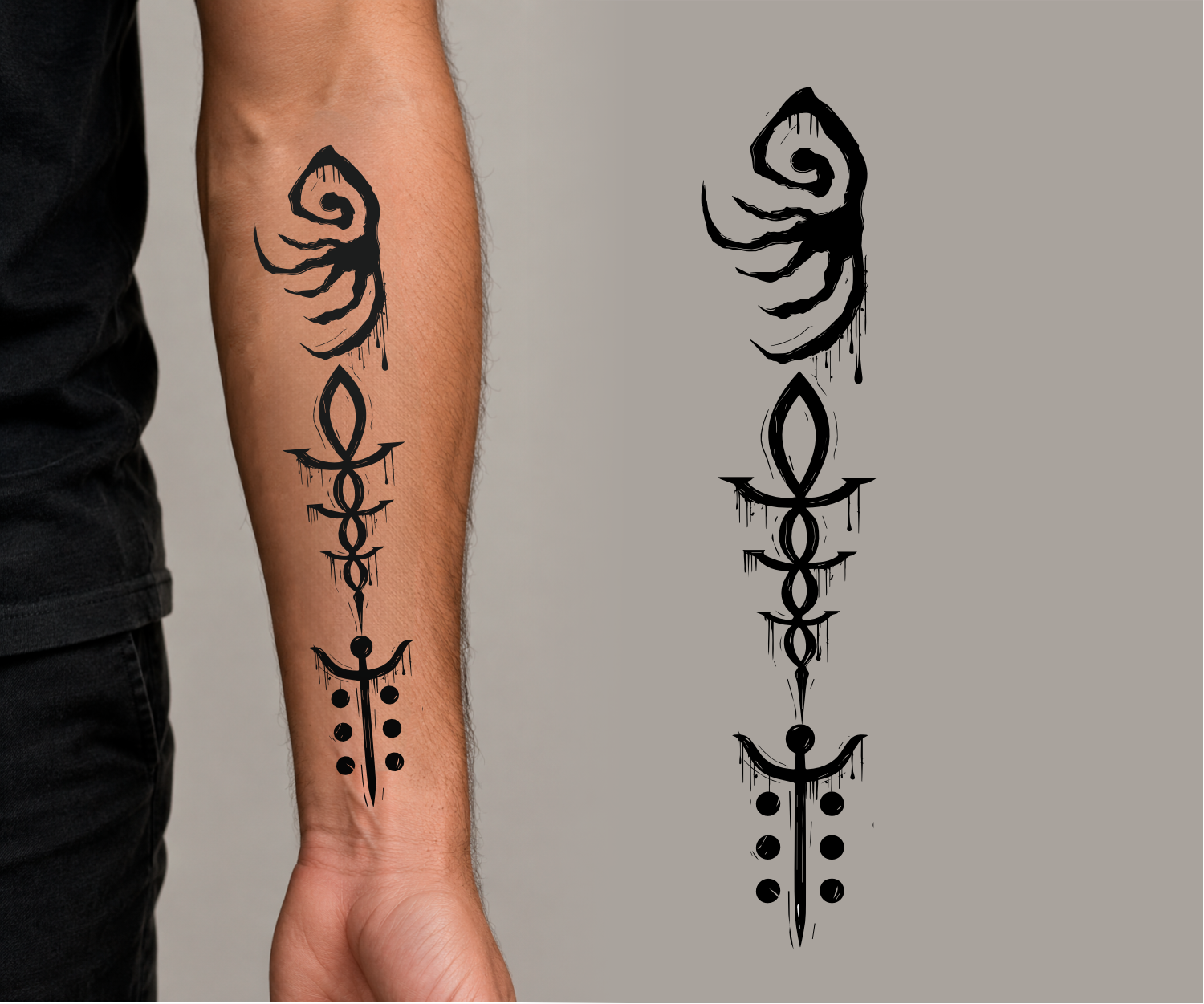 Tattoo Design by ThiagoB for this project | Design #37717151