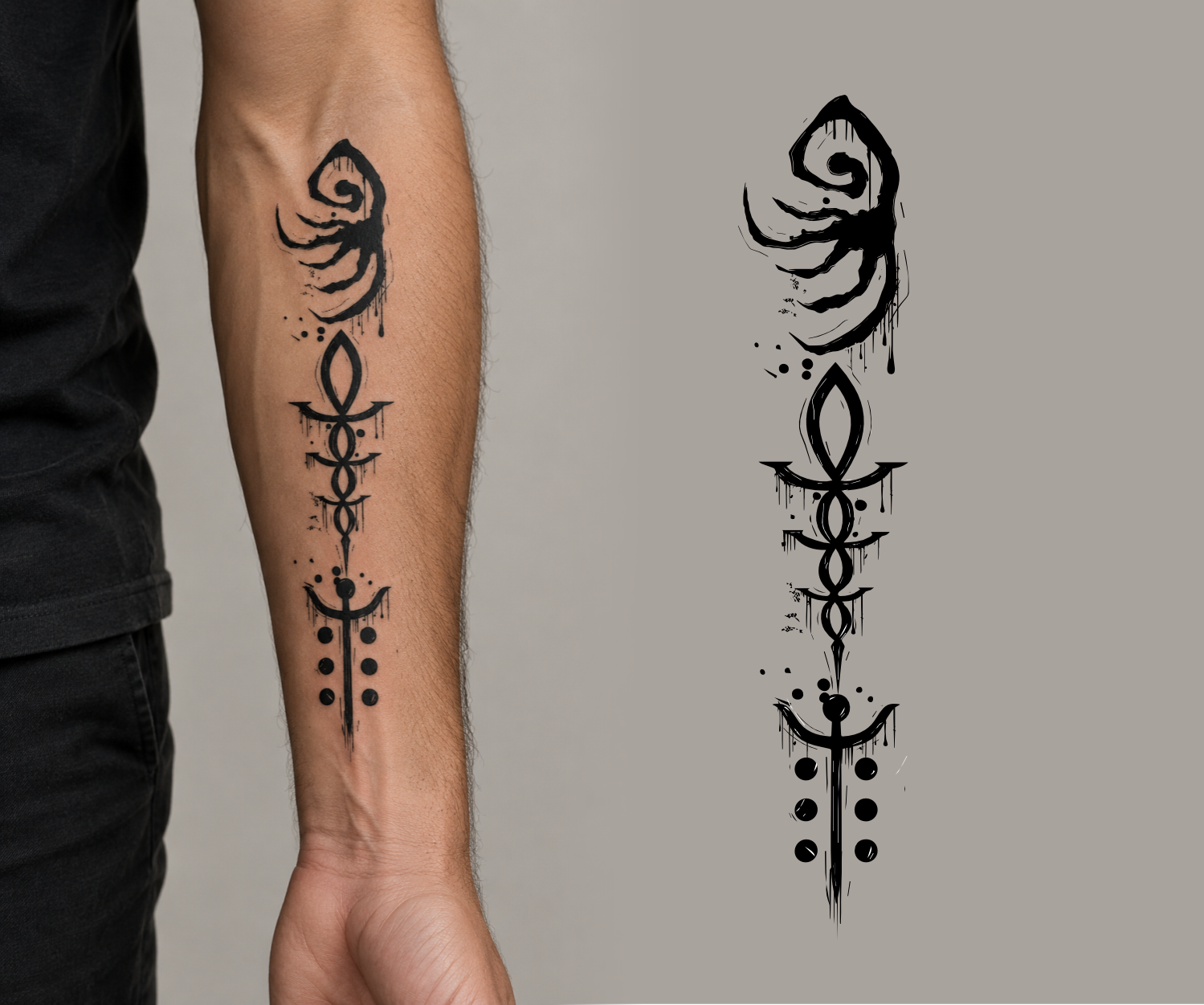 Tattoo Design by ThiagoB for this project | Design #37717152