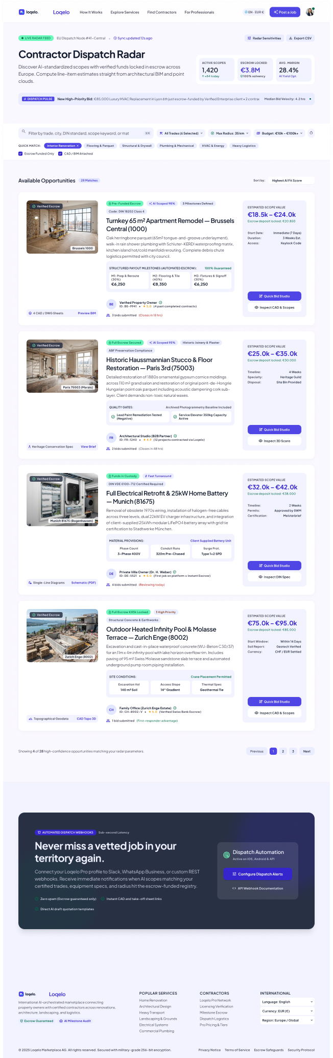 Web Design by Mst. Rima Banu for LVX Sp. z o.o. | Design #37718021