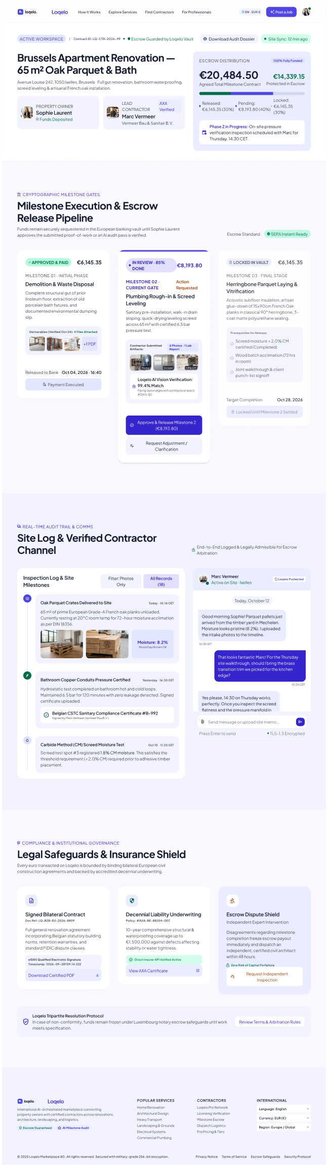 Web Design by Mst. Rima Banu for LVX Sp. z o.o. | Design #37718023