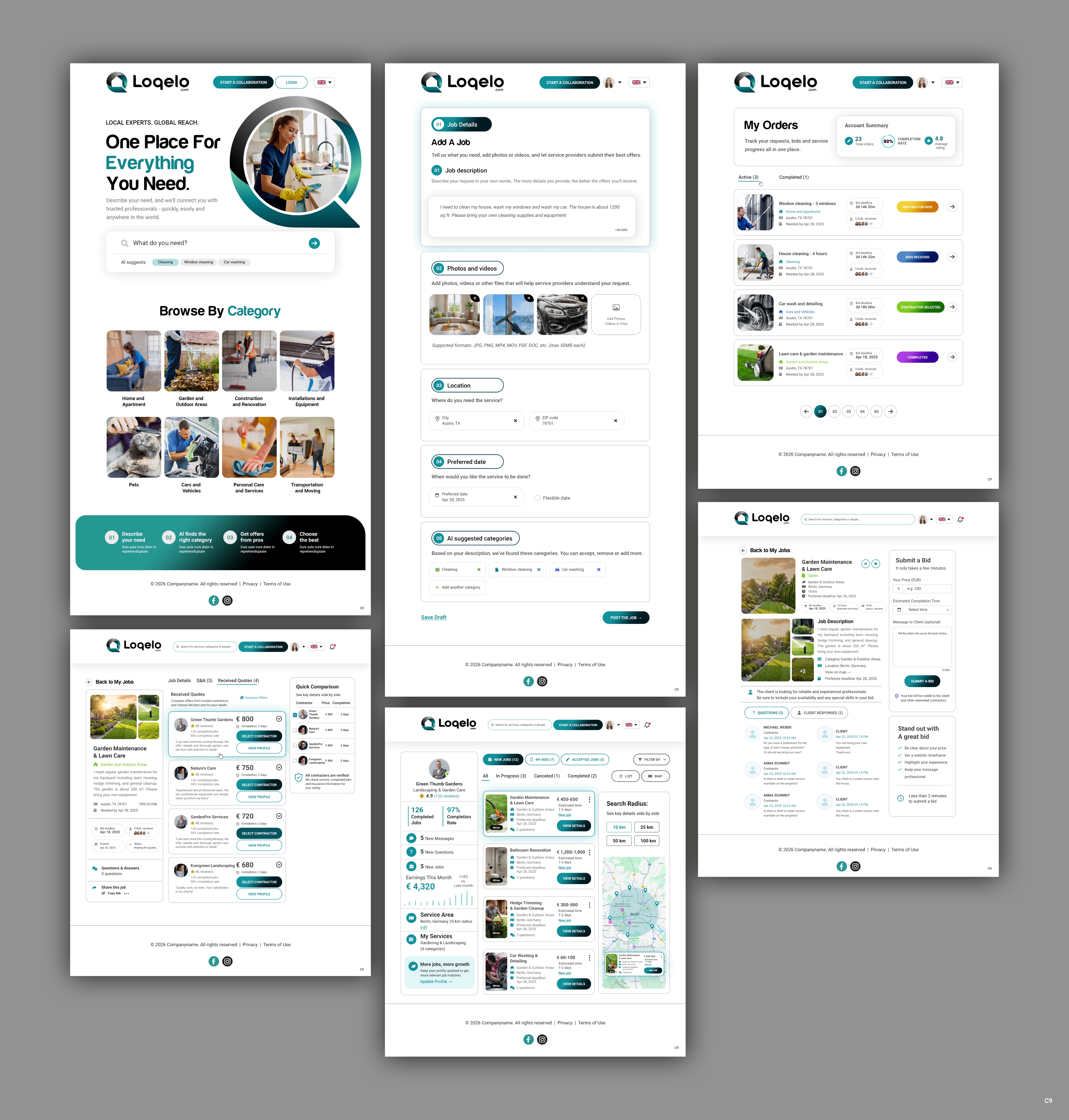 Web Design by pb for LVX Sp. z o.o. | Design #37725395