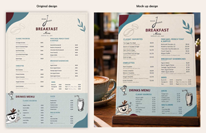 Menu Design by arijit chowdhury for this project | Design #37722389