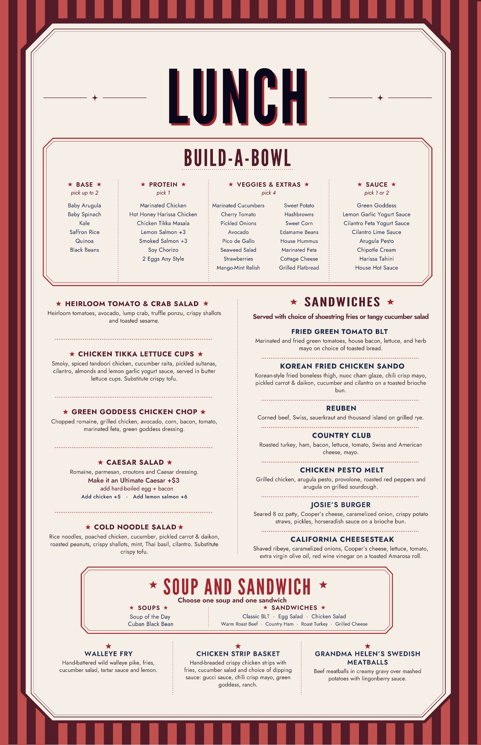 Menu Design by designgreen for this project | Design #37729471