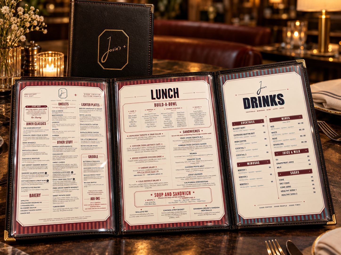 Menu Design by designgreen for this project | Design #37729521