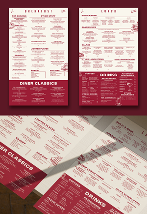 Menu Design by aliimran for this project | Design: #37736106