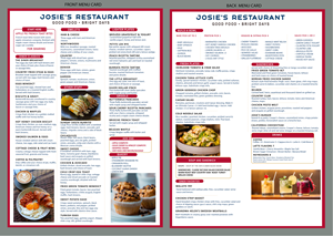 Menu Design by Mr Luca for this project | Design: #37736373