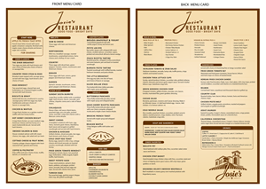 Menu Design by Mr Luca for this project | Design: #37737311