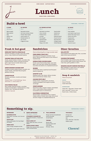 Menu Design by Muhammad Adnan Baloch for this project | Design: #37730602