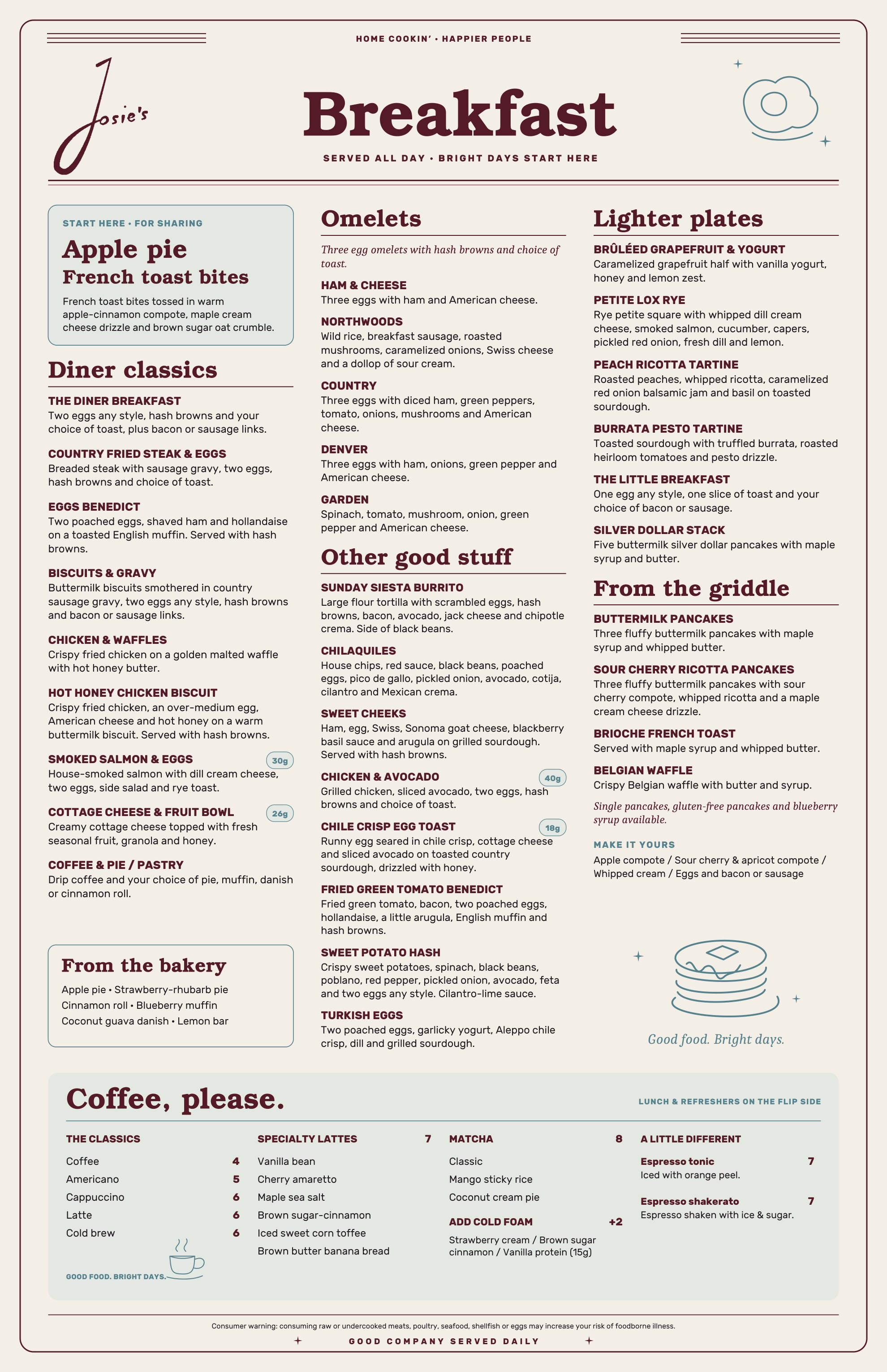 Menu Design by Muhammad Adnan Baloch for this project | Design #37730603