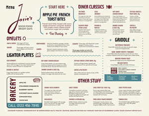 Menu Design by JK18 for this project | Design: #37725485