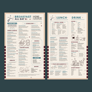 Menu Design by debdesign for this project | Design: #37722796