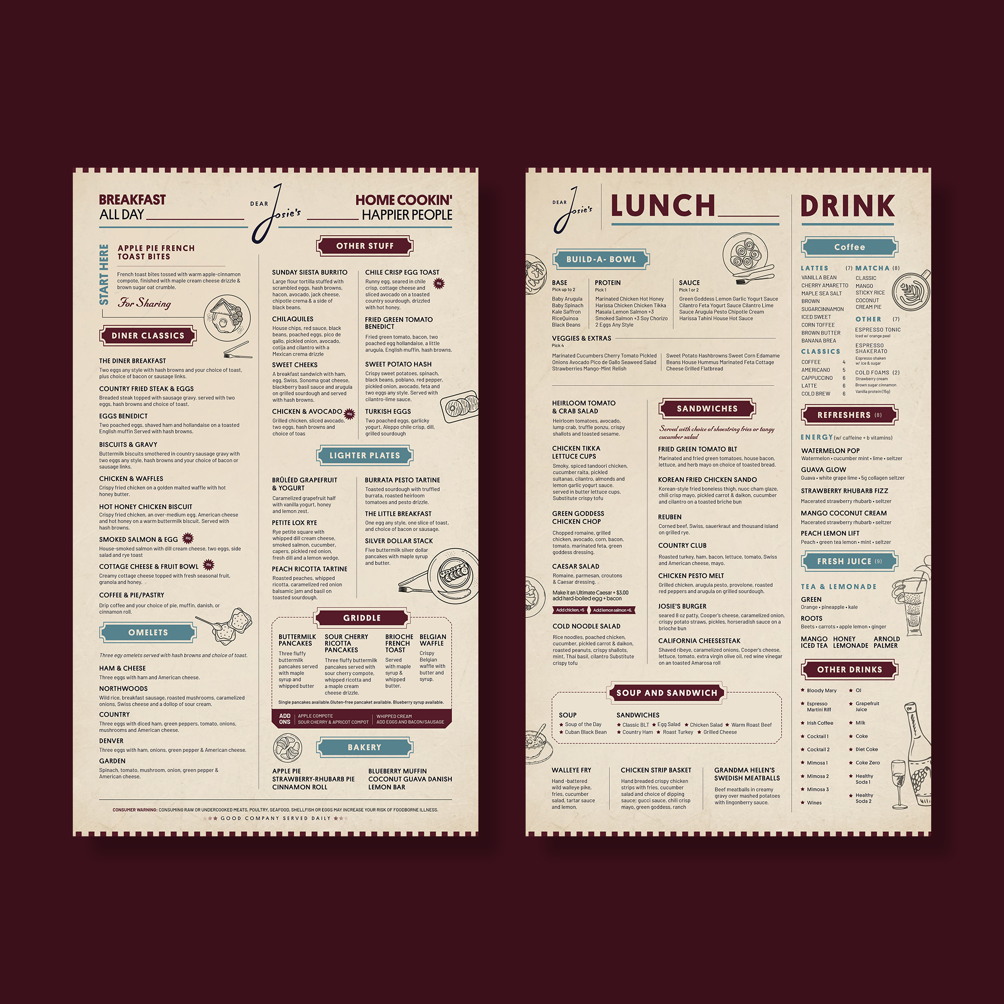 Menu Design by debdesign for this project | Design #37722830