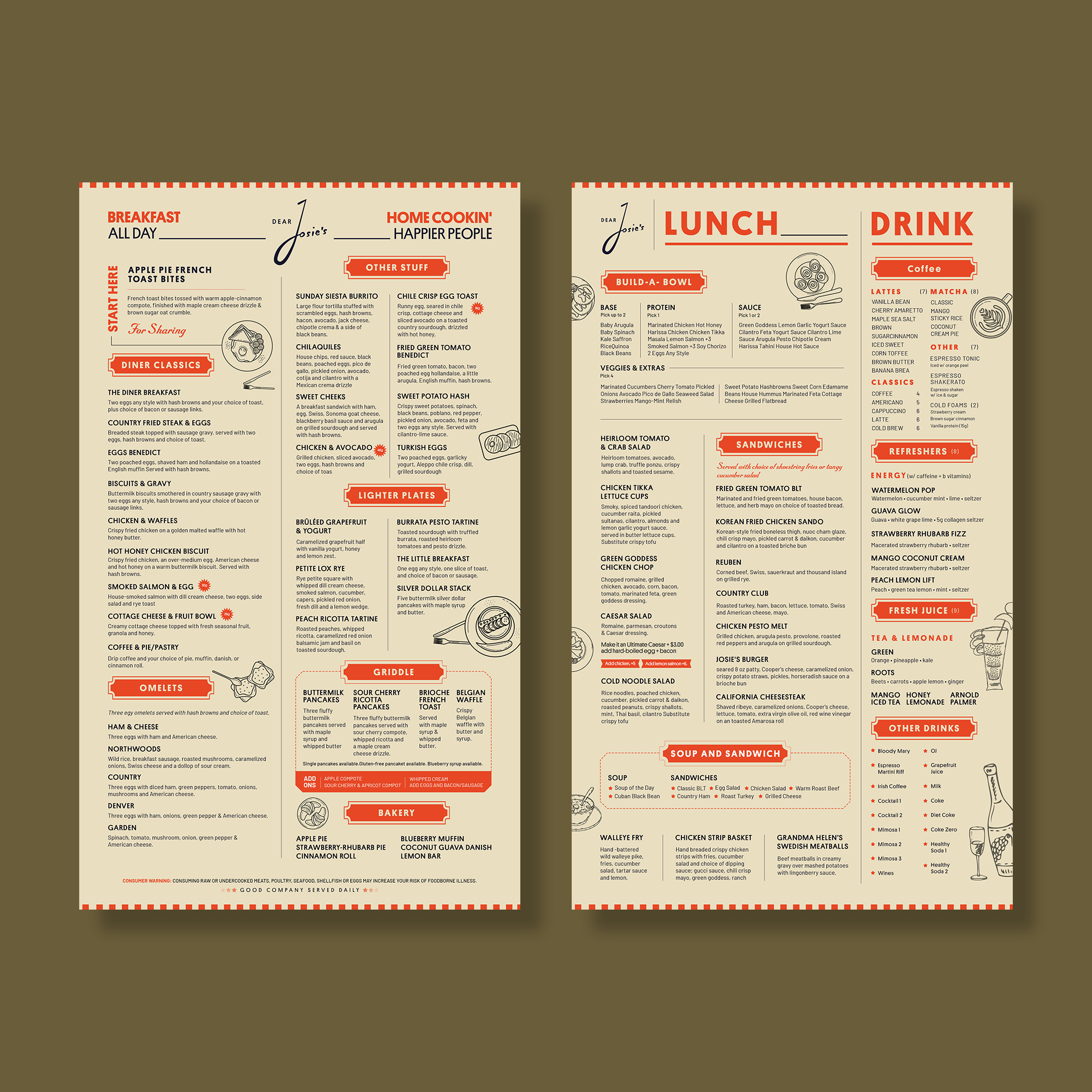 Menu Design by debdesign for this project | Design #37722831