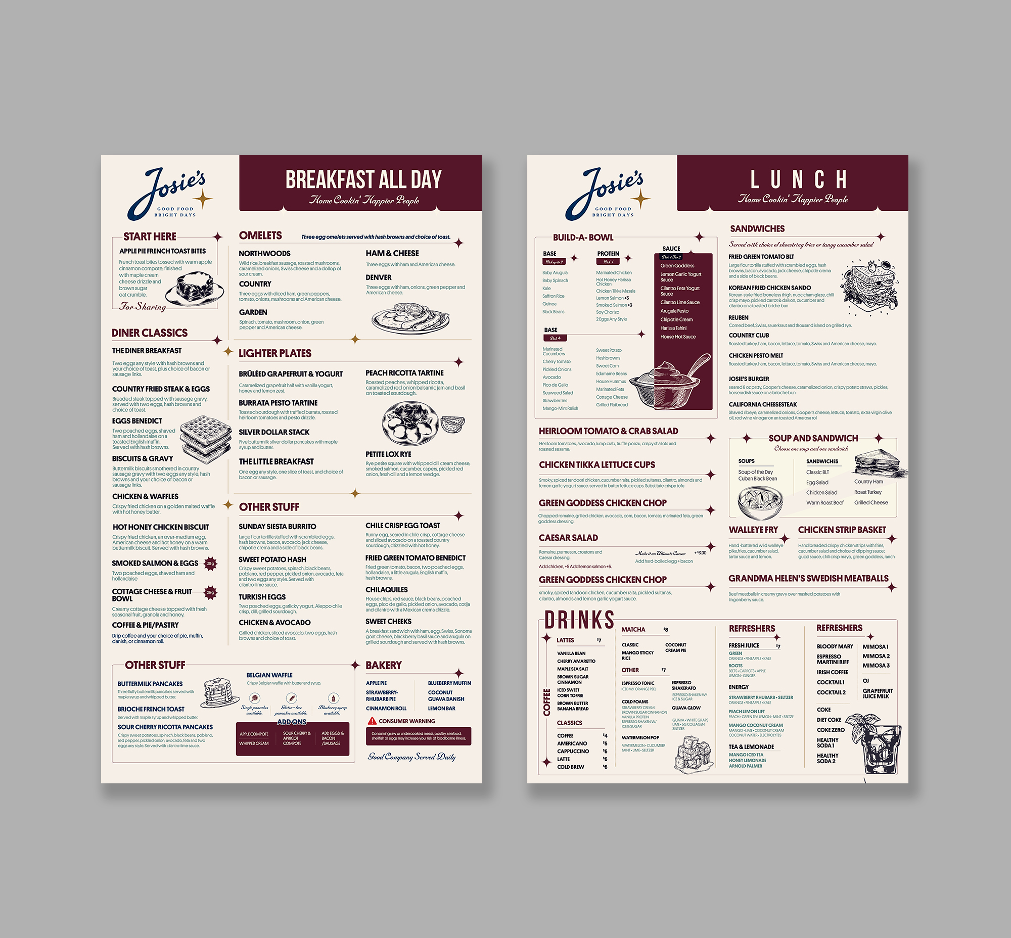 Menu Design by debdesign for this project | Design #37722843