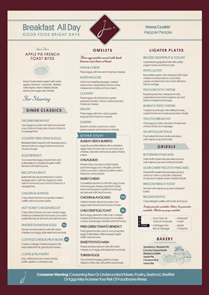 Menu Design by SAI DESIGNS for this project | Design: #37734096