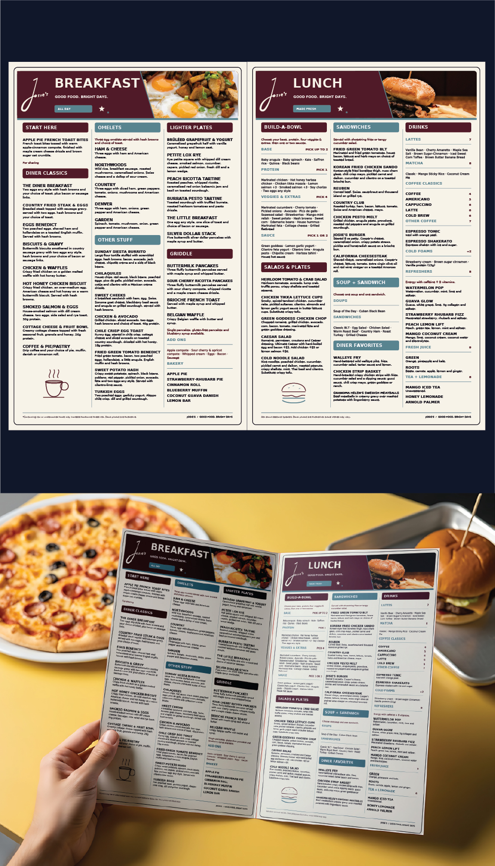 Menu Design by Sunil Peter for this project | Design #37731924