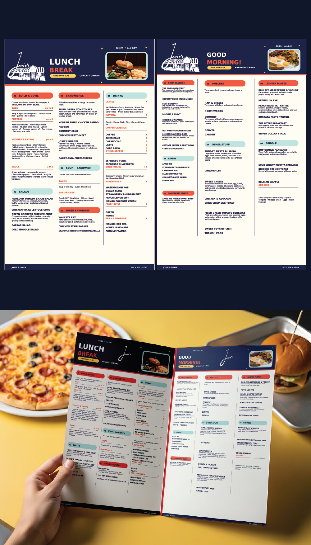 Menu Design by Sunil Peter for this project | Design #37731925