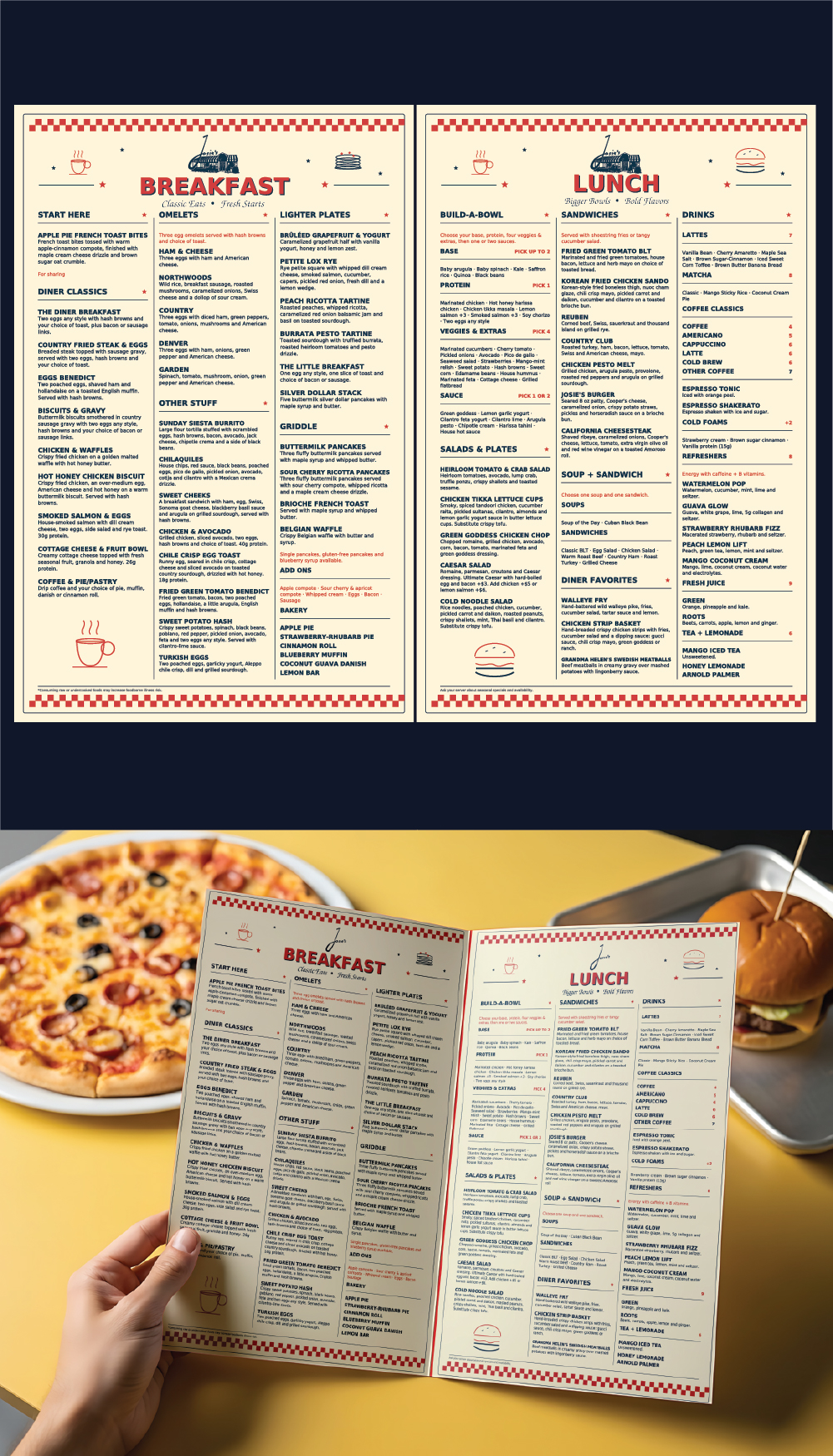 Menu Design by Sunil Peter for this project | Design #37731927