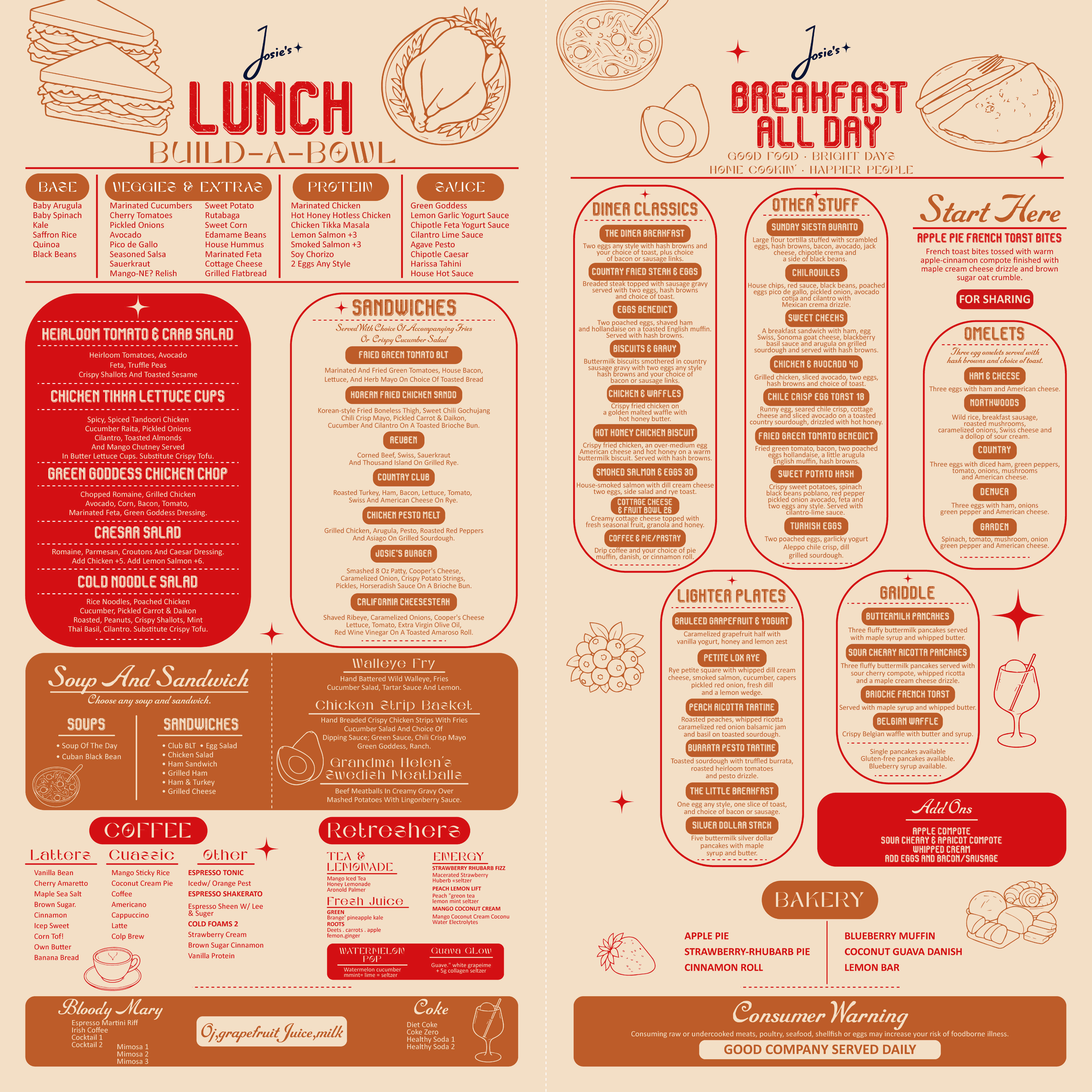Menu Design by Ansh Design for this project | Design #37733277