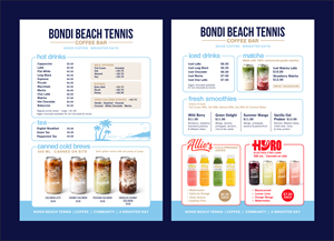 Menu Design by design.picnic for this project | Design: #37721848