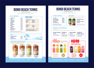 Menu Design by design.picnic for this project | Design: #37724945