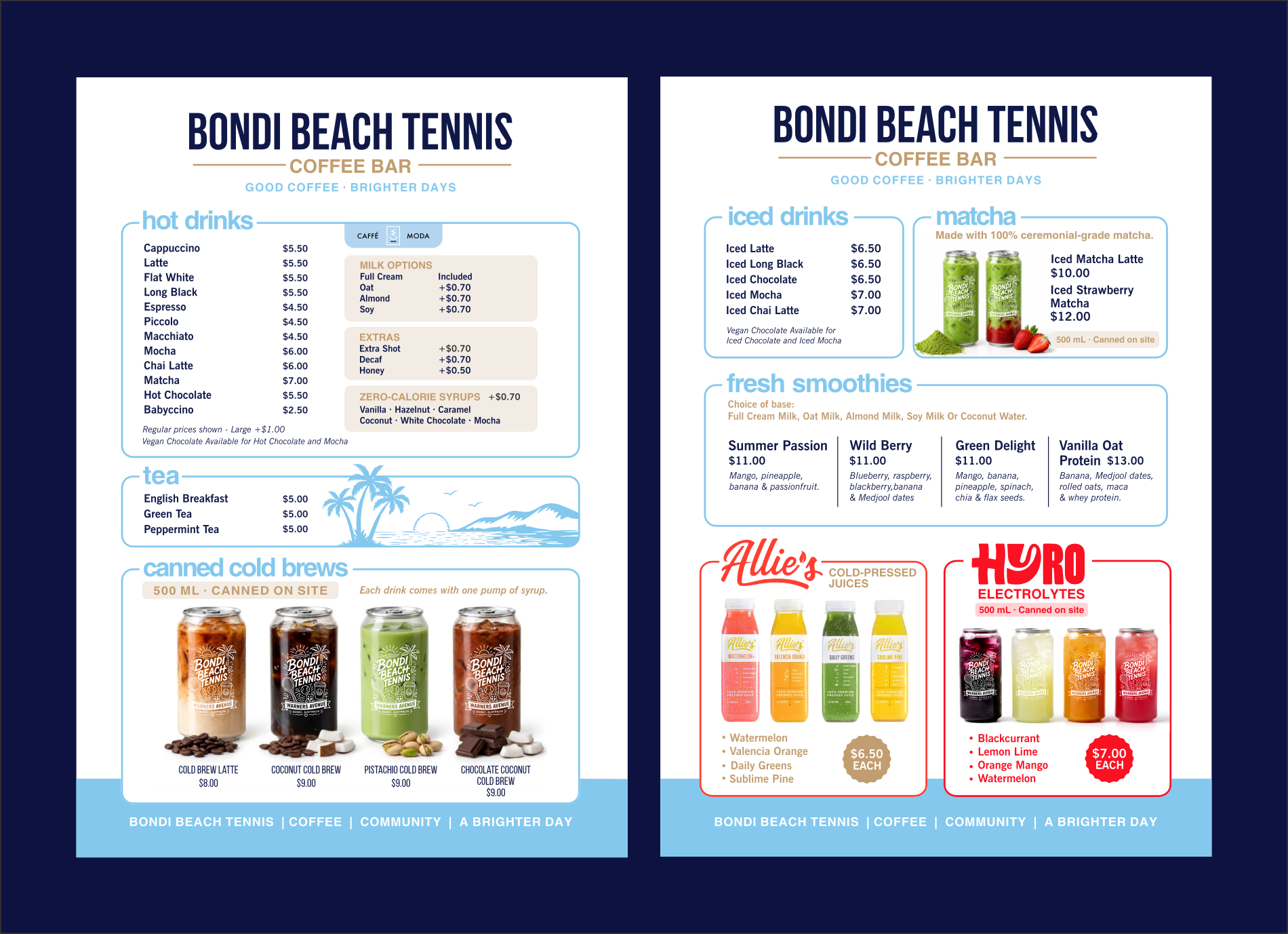 Menu Design by design.picnic for this project | Design #37728232