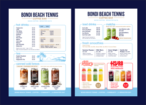 Menu Design by design.picnic for this project | Design: #37728232